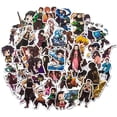 thumbnail image 1 of Paquete de 50 pegatinas de anime, calcomanías para portátiles, equipaje, maleta, botella de agua, bicicleta, motocicleta, monopatín, parachoques de coche Zhivalor XMWJ251, 1 of 4