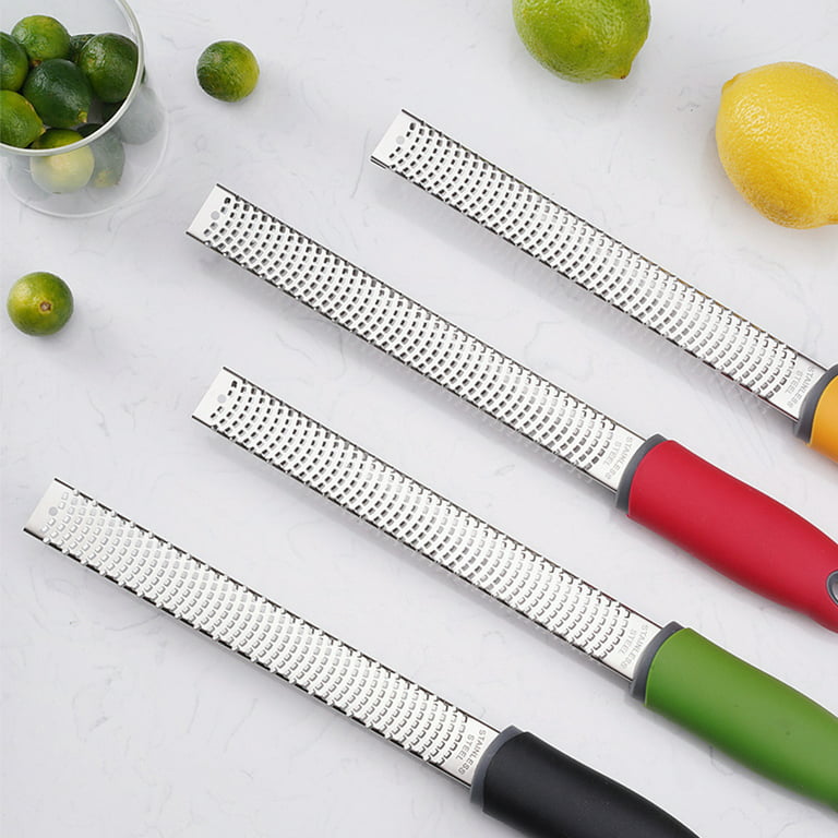 Zekpro Parmesan Cheese Grater and Lemon Zester, Stainless Steel