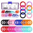 thumbnail image 1 of Kit surtido Swpeet 32 piezas Anillos de resorte redondos de 25 mm, 1 of 7