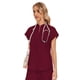 thumbnail image 4 of Ropa elástica de secado rápido para lavarse las manos Ropa de médico de manga corta Ropa quirúrgica Ropa de trabajo para salón de belleza para mujeres Conjunto de ropa para cepillos de manos para, 4 of 5