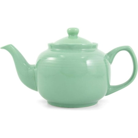 

Seafoam Green Classic 6 Cup Ceramic Teapot