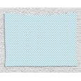 thumbnail image 1 of Vintage Blue Tapestry, Uniformly Designed Plumpy Tiny Stars Pattern on a Plain Background, Wall Hanging for Bedroom Living Room Dorm Decor, 60W X 40L Inches, Baby Blue and White, by Ambesonne, 1 of 2