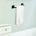 thumbnail image 5 of WLPZXP Bathroom Over Cabinet Towel Bar Hanger Strong Carrying Capacity Rack Sturdy Hand short black, 5 of 7