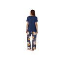 thumbnail image 5 of Ekouaer 3 PCS Maternity Nursing Pajamas Set Postpartum Breastfeeding Short Sleeve Shirts, 5 of 6