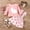 Easter Outfit Sets-Pink, variant on RTKFRFLM Toddler Girls Pink Easter Outfit for 1-5 Years, Soft Cotton Long Sleeve Top and Bunny Print Suspender Skirt 2-Piece Set, Fashionable Holiday Spring Party Clothing, Stylish Kids Gown