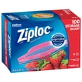 thumbnail image 6 of Ziploc Grip N Seal Storage Quart Bags, 100 count, 6 of 13
