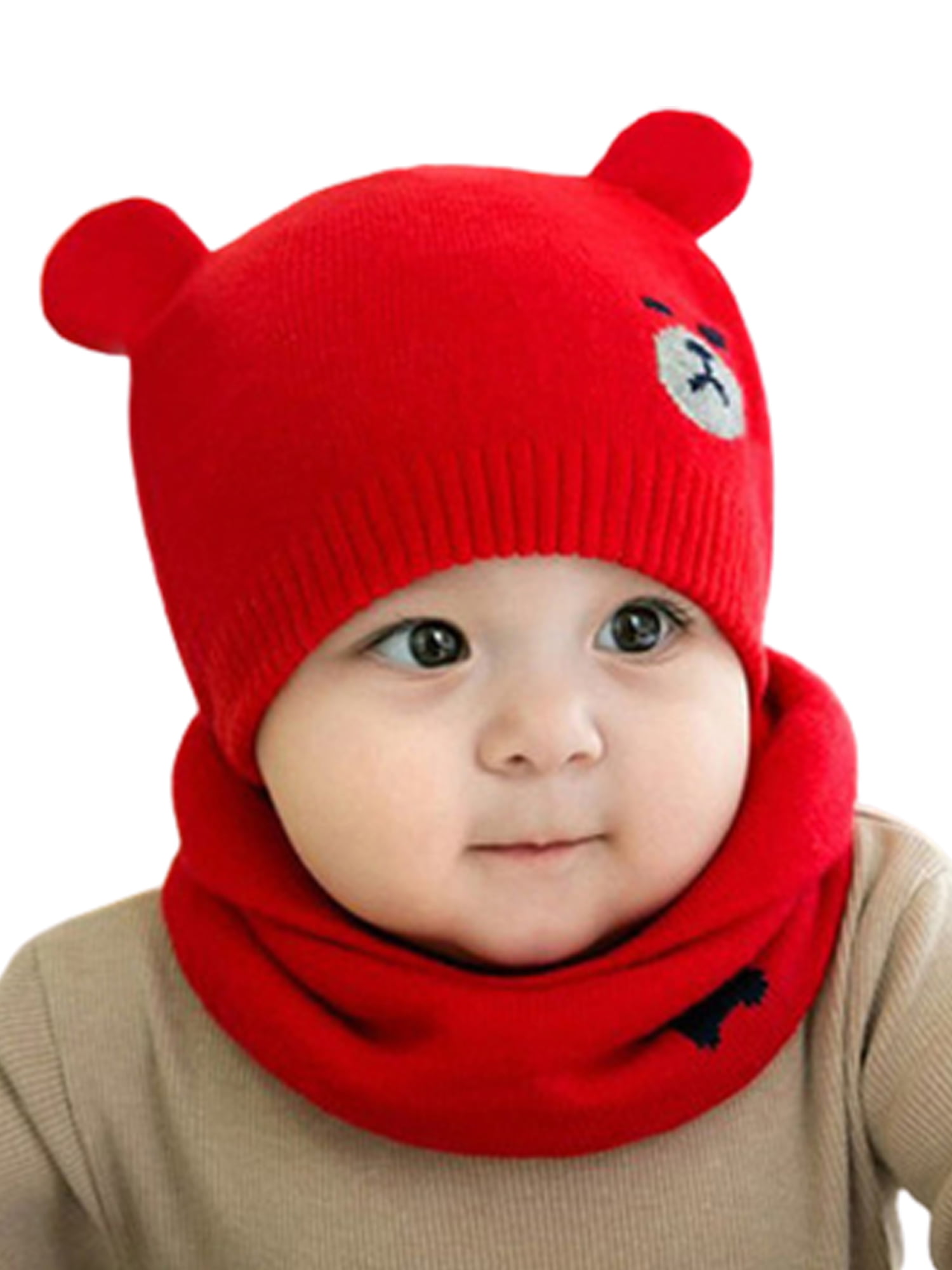 Winter Baby Toddler Kids Girl Boy Warm Cute Beanie Beanie Hat Cartoon Cap 