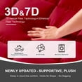 thumbnail image 6 of Red Cooling Extra Thick Full Size Mattress Pad with Deep Pocket, 6 of 10