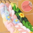 thumbnail image 4 of Hamsters Swing Parrots Cage Toy Climbing Cotton Rope Small Pet Toy Cage Accessories Sugar Gliders Climbing Toy, 4 of 8