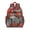 Red-1, variant on Fresh Lemon Print Waterproof Backpack - Ergonomic School Bag with Multiple Pockets & Chest Strap