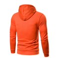 thumbnail image 3 of Nebwoak Mens Color Block Hoodies- Casual Fashion Long Sleeve Pullover Sweatshirt Yellow Size XL, 3 of 3