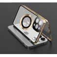 thumbnail image 1 of Phone Case for Iphone 14 15 plus pro max Magsafe Double sided explosion-proof phone case, 1 of 4