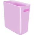 thumbnail image 5 of Youngever 1.5 Gallon Slim Trash Can, Plastic Garbage Container Bin, Small Trash Bin with Handles for Home Office, Living Room, Study Room, Kitchen, Bathroom (2 Pack Purple), 5 of 5
