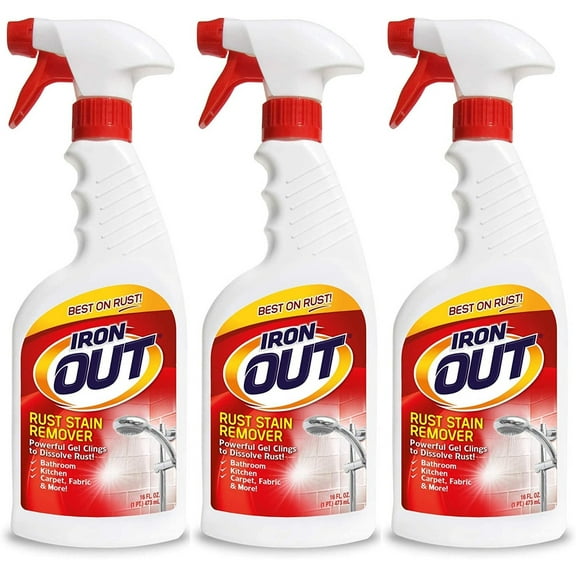 Iron Out LI0616PN 16 oz Bottle Of Trigger Spray Rust Remover - Quantity of 3