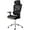 Black, variant on Ergonomic High Back Mesh Office Chair, Adjustable Armrest, Lumbar Support & Headrest, Slide Seat & Tilt Lock, Rolling Computer Desk Chair for Home Office, Black
