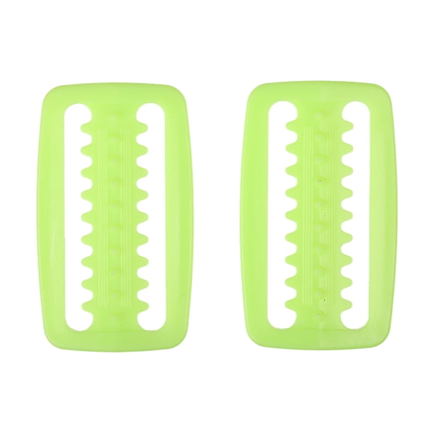 Advancent 2 uds cinturón de peso Keeper plástico nuevo deslizador fuerte tapón accesorios de repuesto artesanías buceo submarino Deportes acuáticos Verde