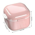 thumbnail image 3 of ‌Leak-Proof Denture Case Airtight Retainer & Mouth Guard Cleaning Box for Hygienic Storage, Secure Clean Care for Dentures, Clear Braces, Night Guards‌ & Retainers, 3 of 8