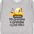 thumbnail image 3 of Inktastic Grandma and Grandpa Love Me Boys Truck Toddler Sweatshirt, 3 of 4