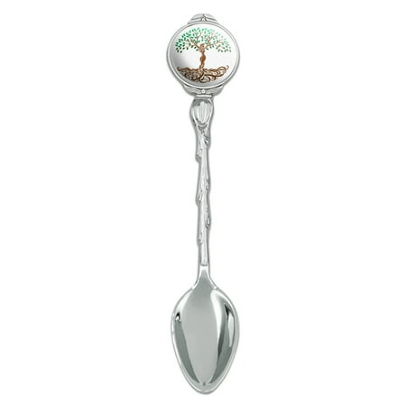 

Tree of Life Mother Nature Novelty Collectible Demitasse Tea Coffee Spoon