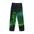 thumbnail image 3 of Lsque Pikmin Print Men's Pajama Pants, Lounge Pant - Comfortable Home Wear,Elastic Waistband, Stylish Design-Small, 3 of 9