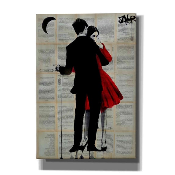 Epic Graffiti 'True Romance' by Loui Jover, Canvas Wall Art, 18"x26"