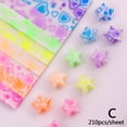 thumbnail image 6 of Yiokii 210 Strips Folding Origami Paper Luminous Luy Wish The Best Star in Glows, 6 of 8