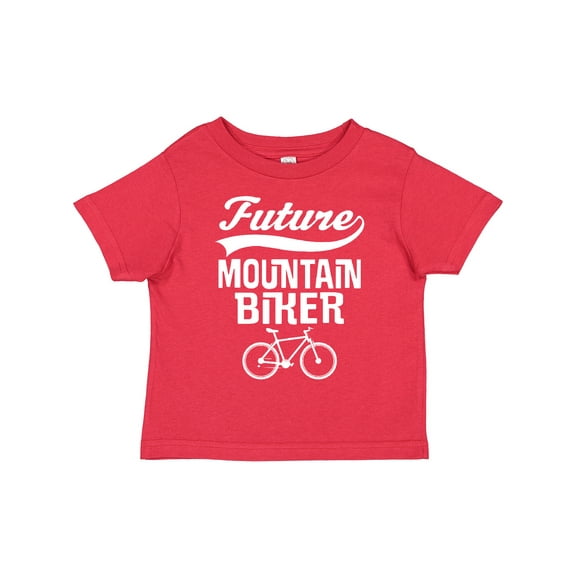 Inktastic Future Mountain Biker Boys or Girls Toddler T-Shirt