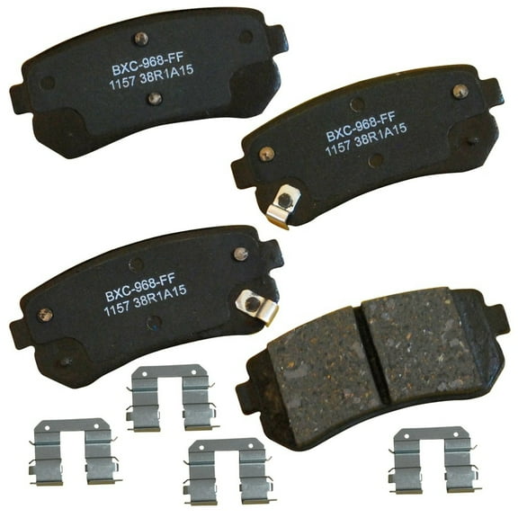 Bendix Brakes Disc Brake Pad Set Fits select: 2010-2011 KIA FORTE, 2010-2015 HYUNDAI TUCSON