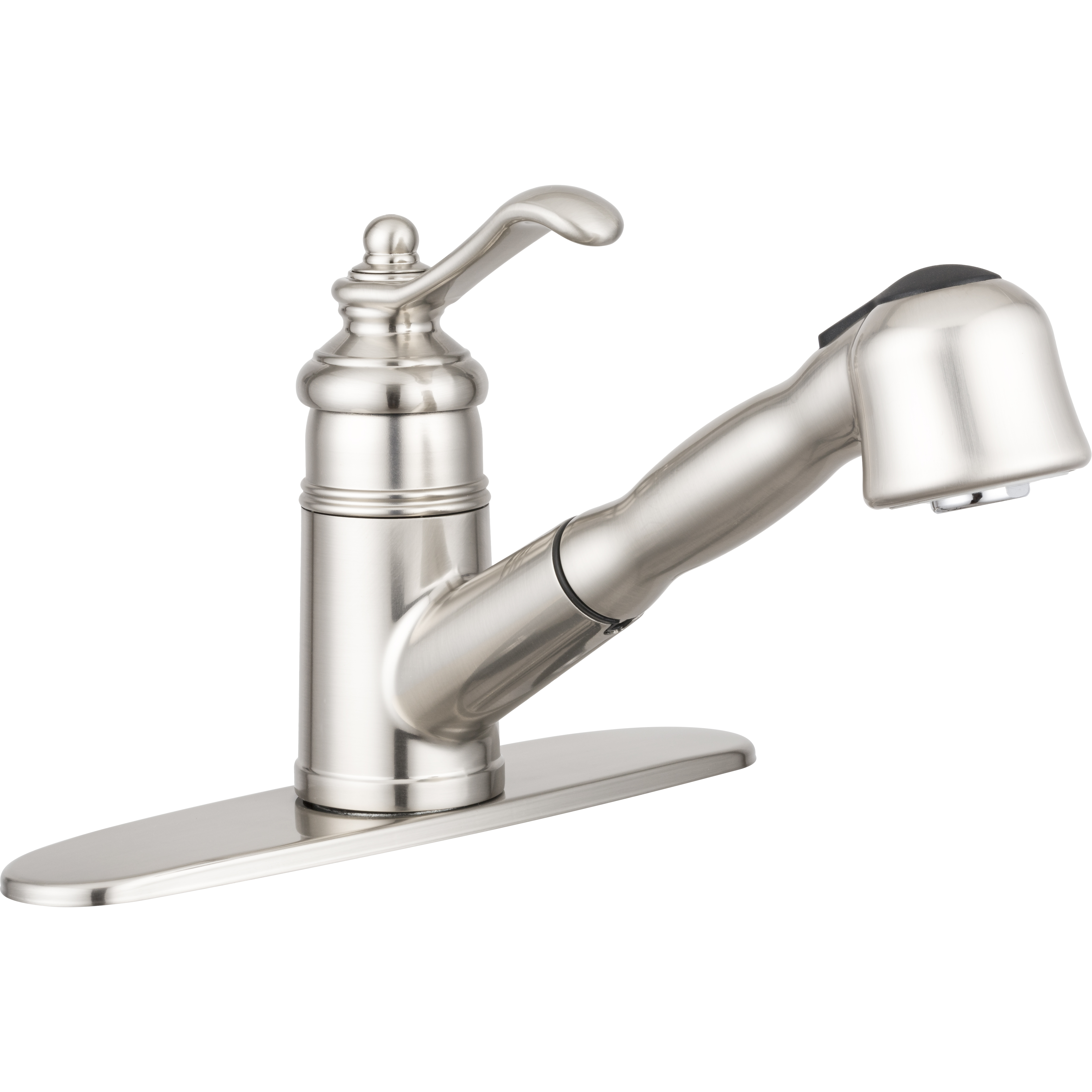 Bainbridge Pull Out Kitchen Faucet Brushed Satin Nickel Walmart Com Walmart Com