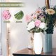 thumbnail image 5 of 1 ramo de crisantemos de rosas simuladas, decoración de flores falsas, ramo de boda, 5 of 6