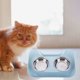 thumbnail image 5 of Duraderos de Acero Inoxidable para Perro Gatos Dispensador de Alimentos Sin Derrames - Azul Sunnimix Comedero para gatos, 5 of 7