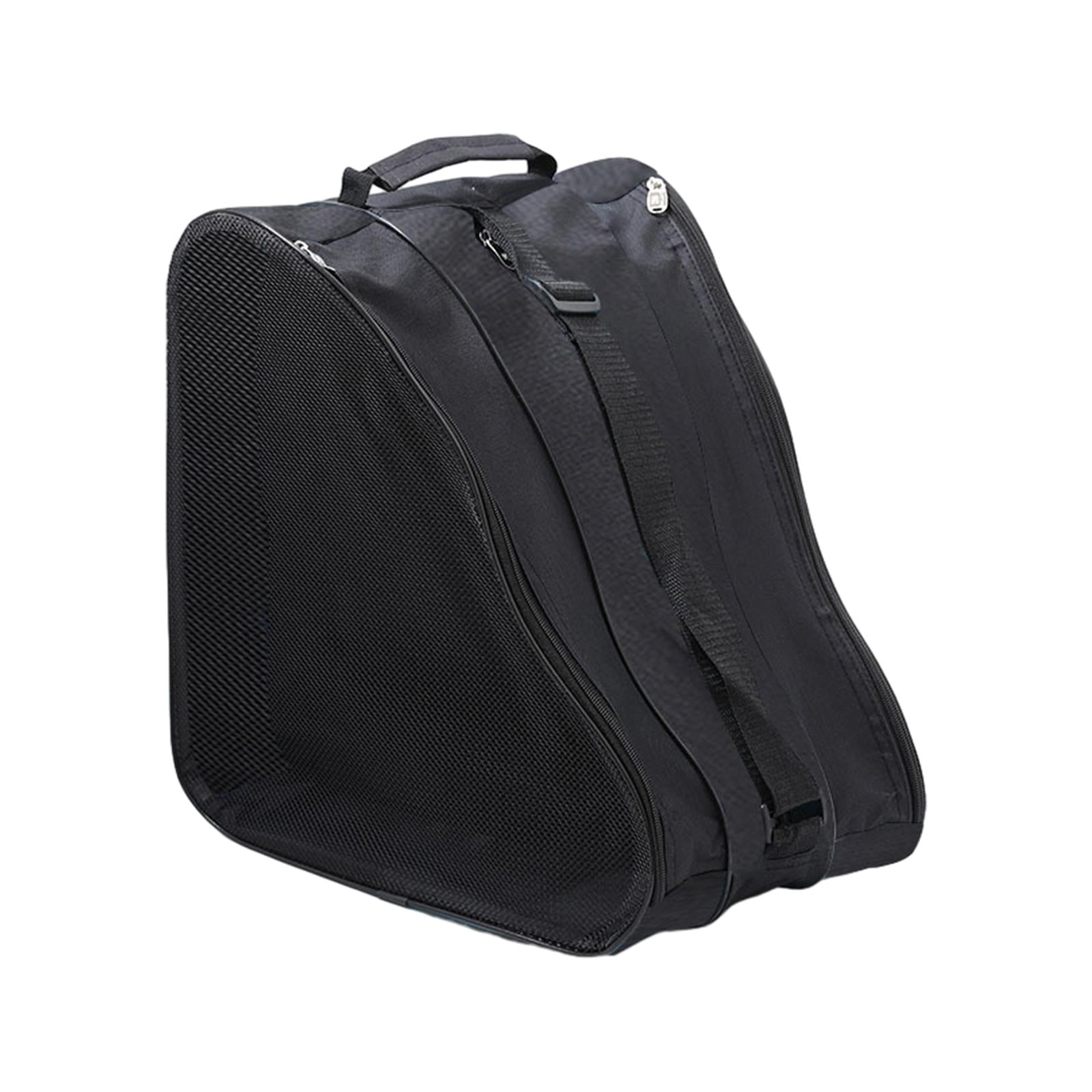 Skating Shoes Bag Durable Skates Storage Bag Ice Skates Bag Roller Skates Bag Black