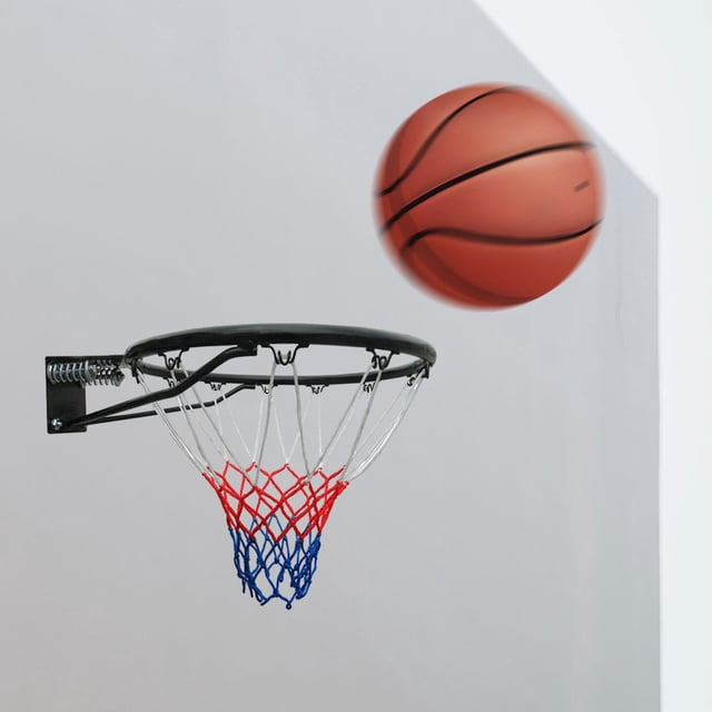 Aro de baloncesto profesional montado en la pared DYNWAVEMX 17,7 pulgadas negro