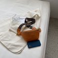 thumbnail image 4 of OUSITAID OUSITAID Sac Banane Rétro en Cuir pour Femmes à Larges Bretelles, Sac Bandoulière de Voyage (Brun), 4 of 10