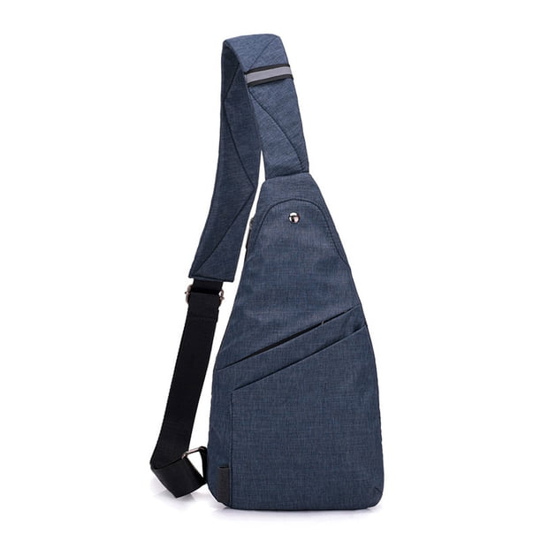 Bolso bandolera, bolso personal con bolsillo cruzado antirrobo, mochila de viaje ligera