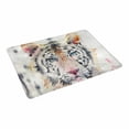 thumbnail image 2 of MKHERT Watercolour Painting of White Tiger Doormat Rug Home Decor Floor Mat Bath Mat 23.6x15.7 inch, 2 of 3