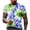 v#554Green2012, variant on Men'S T-Shirt Color Block Design Knit Soft Fabric Graffiti Style Short Sleeve Crew Neck Slim Fit For Summer Outdoor Play Leisure Tee,Green,M