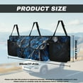 thumbnail image 6 of KUIFORTI Car Trunk Organizer, Blue Camo Backseat Hanging Large Storage with Adjustable Straps, Collapsible Cargo Bag, Car Interior Accessories for Auto SUV MPV, 6 of 6