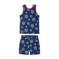 thumbnail image 2 of Way To Celebrate Toddler Boy Americana Tank and Short Set, 2 Pieces, Sizes 12M-5T, 2 of 11