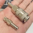 thumbnail image 2 of 1Set European EU Type Pneumatic Fitting Connector Quick Coupler For Air Compressor Hose Barb Nozzle SH PH 6MM 8MM 10MM, 2 of 5
