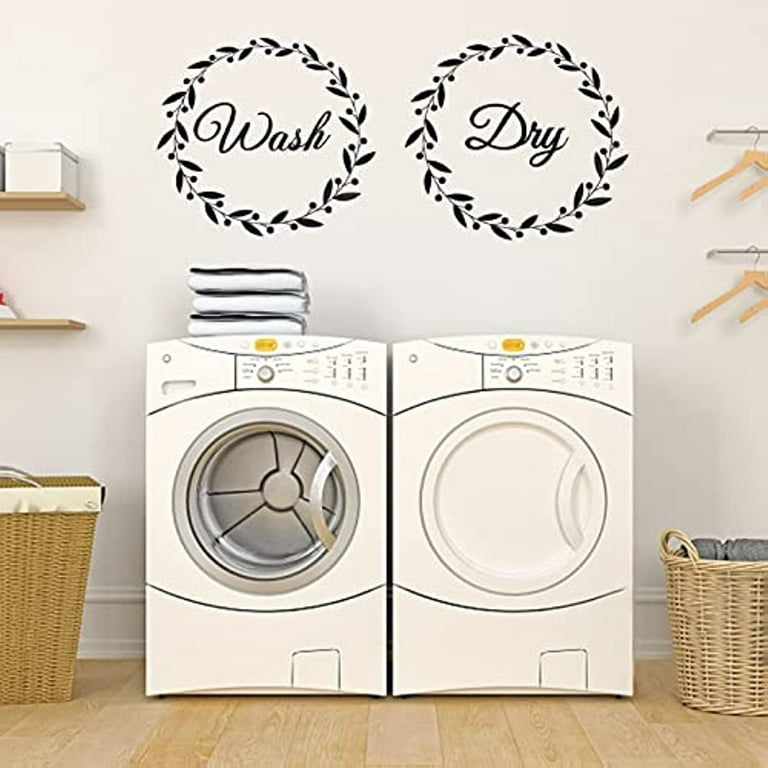 Wall Sign Stickers Laundry  Laundry Room Wall Decal Decor - Room Wall  Decal Quote - Aliexpress