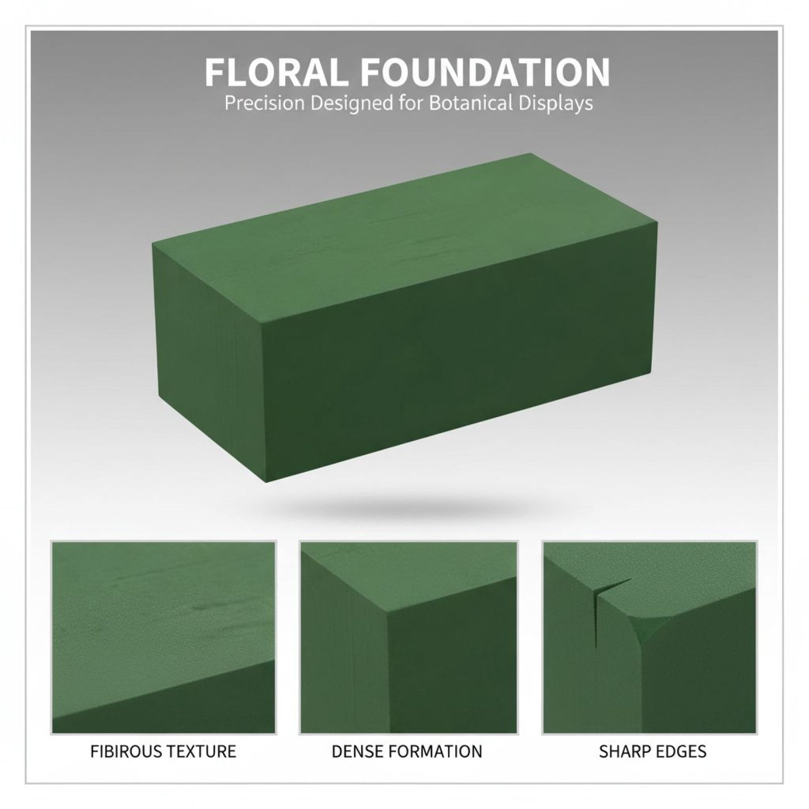 30 Pack Wet & Dry Floral Foam Blocks – 5.5*3.1*1.8in Flower Mud Brick for Fresh & Artificial Arrangements, Wedding, Birthday & Event Decor