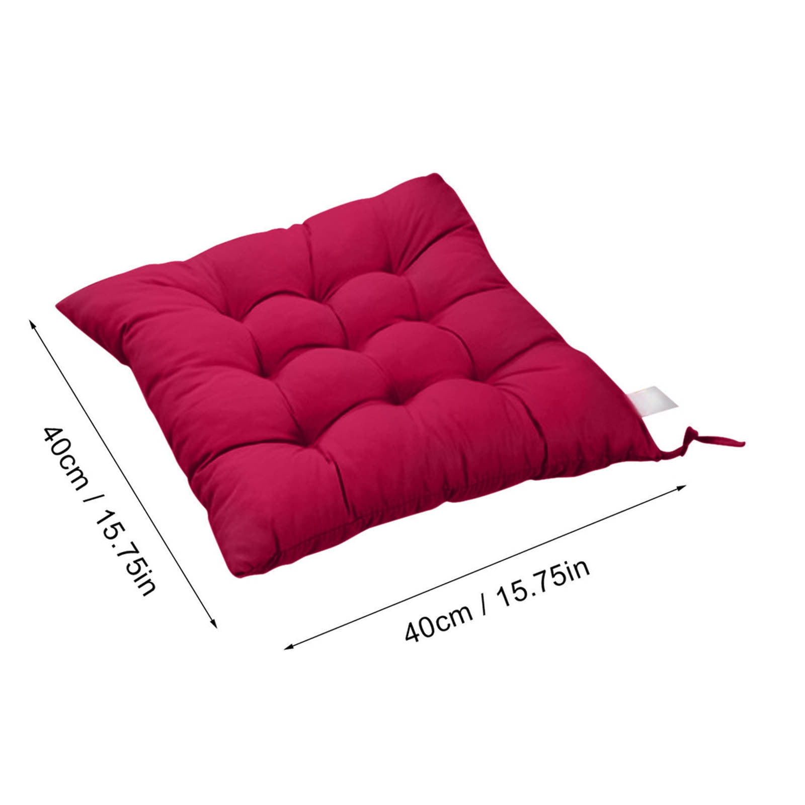 Clearance Under $5 Boovnll Outdoor Chair Cushions, 16" Soft Comfortable Non-Slip Outdoor Cushions, Thicken Patio Chair Cushions for Outdoor, Indoor, Garden, Patio - Patio Furniture Cushions