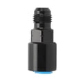 thumbnail image 2 of Quick Disconnect EFI Fitting, Black Anodized Aluminum Alloy with Precise Thread Engagement for Fuel Filters and Fuel Rails, 2 of 7