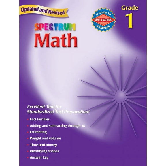 Spectrum: Math, Grade 1 (Paperback)
