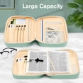 thumbnail image 4 of Funda para Biblia FINPAC, 28 x 20 x 6 cm, resistente al agua, color verde claro, 4 of 7