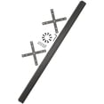 thumbnail image 1 of Bush Business Furniture ProPanels X Connector with 66" H Post in Slate, 1 of 3