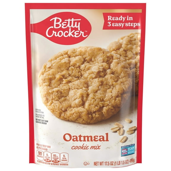 Betty Crocker Oatmeal Cookie Mix - 17.5 oz (Pack of 1)