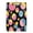 Gold, variant on 12.5x9 Inch Acrylic Clipboard with Metal Clip – Single-Sided Print & Retractable Hook,Colorful Circles