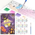 thumbnail image 2 of WMGHA Watercolor Painting Books, Pocket Watercolor Painting Coloring Kit, Paint with Brush Travel Activity Party Favors for Kids Toddlers,Portable Art Sketchbook with Brush for Outdoor, 2 of 9